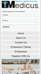 Mobile Screenshot of medicustaff.com